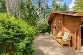 Terrasse 2 - Ihr Rückzugsort im Grünen - gepflegtes Ferienhaus mit großem Naturgrundstück