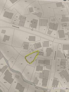 Lageplan - Grundstück zum Kaufen in Weissach im Tal