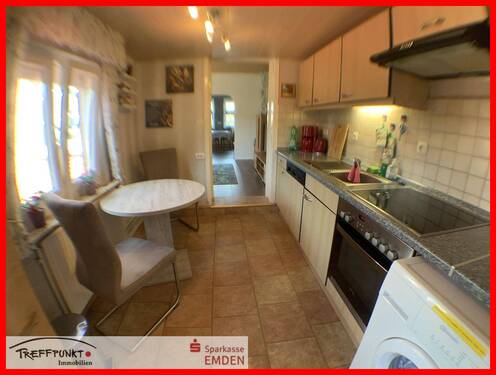 Küche mit Zugang zum Wohnzimmer - 