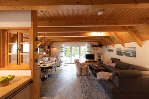 Wohn-/Essbereich - Ferienhaus in Dorum-Neufeld - 500 Meter zum Strand, sofort nutzbar