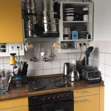 4.) Küche - Etagenwohnung mit 45,00 m&sup2; in Hamburg zum Kaufen