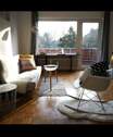 8.) Wohnzimmer mit Balkon - 
