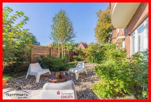 Garten Hauptwohnung - Mehrfamilienhaus, Wohnhaus mit 316,20 m&sup2; in Emden zum Kaufen