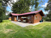 Bild1 - Bungalow Blockbohlenhaus in ruhiger idyllischer Lage mit schönem Grundstück