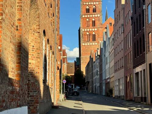 Blick in die Alfstraße - 