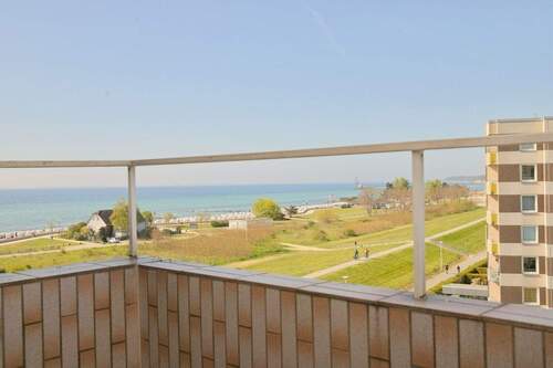 Aussicht vom Balkon - 2 Zimmer Etagenwohnung in Grömitz