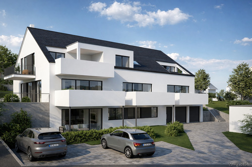 Südansicht.png - 2 Zimmer Etagenwohnung zum Kaufen in Rangendingen