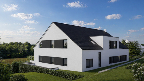 Nordansicht.png - Etagenwohnung mit 76,00 m&sup2; in Rangendingen zum Kaufen