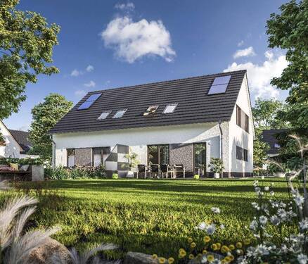 Bild 1 - Unabhängigkeit und Nähe - beides ideal kombiniert im Town & Country Doppelhaus in Mühlhausen