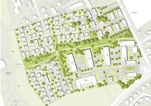 Baugebiet Adamkaserne.jpg - 5 Zimmer Mehrfamilienhaus, Wohnhaus in Soest