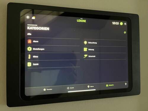 iPad für Smarthomesteuerung - 