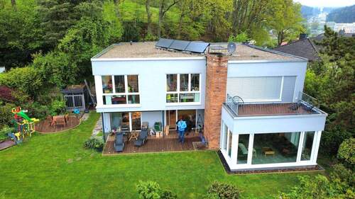 Ansicht Gartenseite - Einfamilienhaus mit 316,00 m² in Marburg zum Kaufen