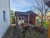 Gartenhütte und Grillplatz - 
