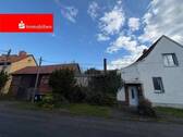 Ansicht Scheune von der Strasse - Mehrfamilienhaus, Wohnhaus mit 88,00 m&sup2; in Erfurt zum Kaufen