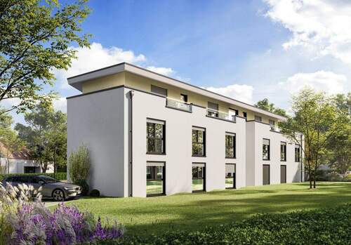 Rückansicht - 1 Zimmer Etagenwohnung in Eching