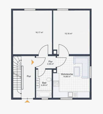 Bild 2 - 6 Zimmer Doppelhaushälfte zum Kaufen in Dietmansried