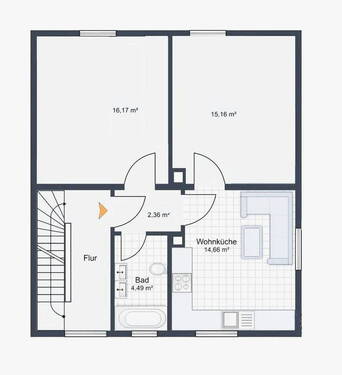 Bild 3 - 6 Zimmer Doppelhaushälfte in Dietmansried