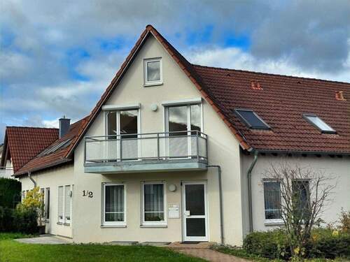 Blick auf den Balkon - 3 Zimmer Einfamilienhaus in Essingen