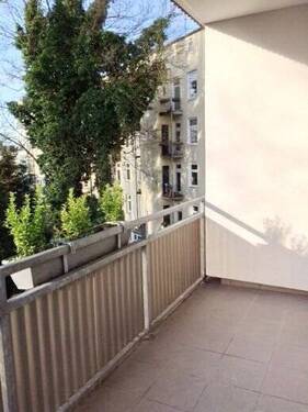 Balkon zur Gartenseite - 