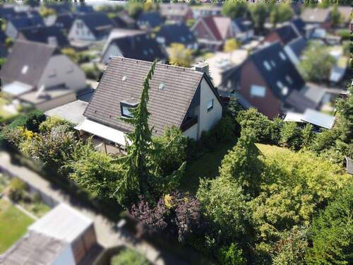 Luftaufnahme - Einfamilienhaus mit 209,10 m&sup2; in Emsdetten zum Kaufen