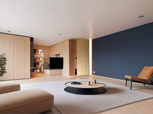 Das Wohnzimmer (KI-generiert) - 