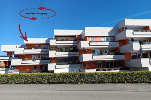 Hausansicht - Gut geschnittene 2-Zimmer-Wohnung mit Balkon in Burg auf Fehmarn