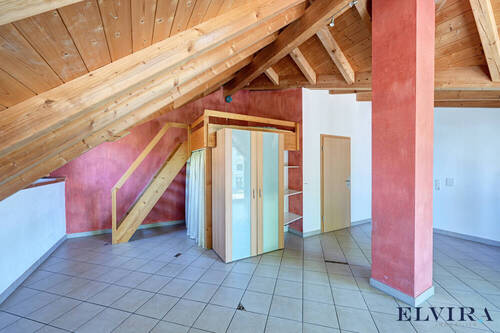Schlafzimmer (3) / Appartement (3) mit Pantryküche und Bad en Suite im Dachgeschoss - 