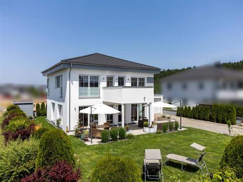 Südwestansicht - 5 Zimmer Einfamilienhaus zum Kaufen in Lautrach