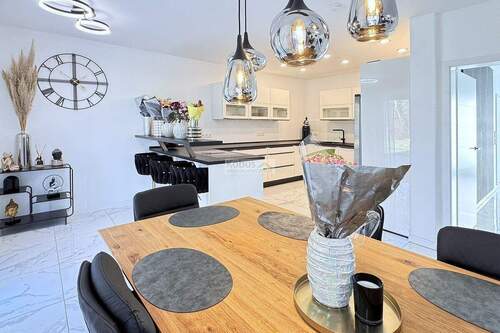 EG - Wohnzimmer Esstisch - 6 Zimmer Einfamilienhaus in Uelzen