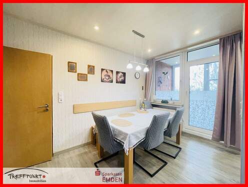 Esstisch - Etagenwohnung mit 90,00 m&sup2; in Emden zum Kaufen