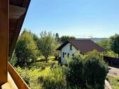 Gartenblick Balkon - 