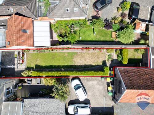 Luftansicht Garten - 