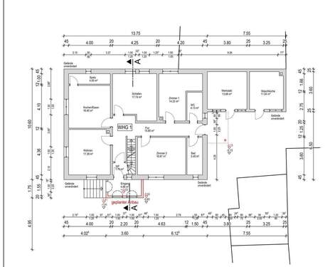 Erdgeschoss mit Nutzfläche - 