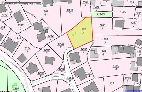 Lageplan-Nutzung_1270-3_Lemberg_Schafalm 12 - 