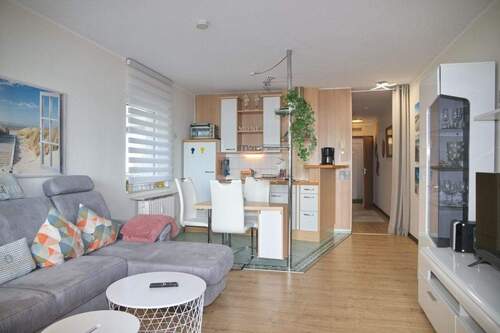 Wohnzimmer mit Küche - 