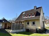 Gartenseite - 4 Zimmer Einfamilienhaus zum Kaufen in Lage
