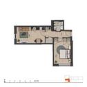 Grundriss Whg. 2 - 
