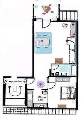 WOHNUNG Grundriß 4 OG - 