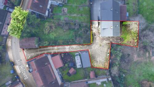 Lageplan-Luftbild - Doppelhaushälfte mit 121,50 m&sup2; in Pirmasens zum Kaufen