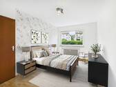 Schlafzimmer gerendert - 