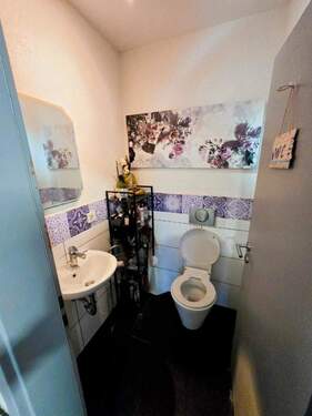 Toilette unten - 