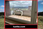 Fernblick - Vermietete 4 ½-Zi-ETW, Rheinblick, beliebte Lage Waldshut-Haspel, grosser Blk. + Terrasse, Grst, Fenster und innen er...
