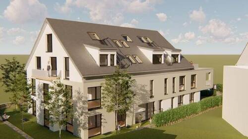 Außenansicht Nordost - 3 Zimmer Terrassenwohnung zum Kaufen in Schorndorf