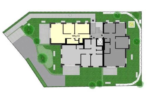Lage Wohnung 3 im EG - Terrassenwohnung mit 73,30 m&sup2; in Schorndorf zum Kaufen