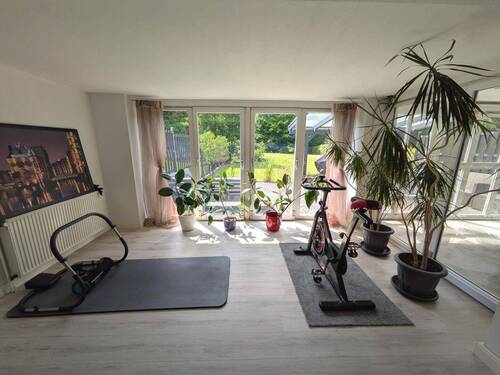 Sportbereich im Schlafzimmer - 