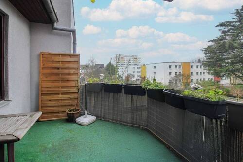 Balkon - 2 Zimmer Etagenwohnung zum Kaufen in Düsseldorf
