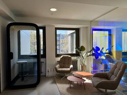 Telefonbox + Sitzecke - 