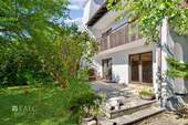 Terrasse mit Außenkamin - 