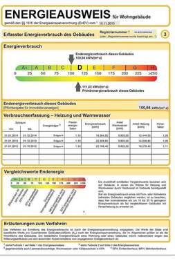 Energieausweis - 