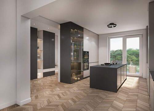 Wohnzimmer u. Küche - Doppelhaushälfte mit 215,00 m&sup2; in Bonn zum Kaufen